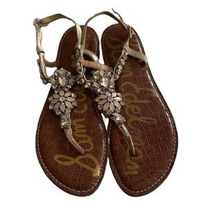 Sam Edelman Jewel Thong Sandals